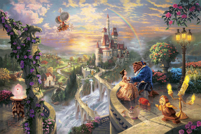 

Movie Beauty And The Beast HD Wallpaper Background Paper Print(12 inch X 18 inch, Rolled)