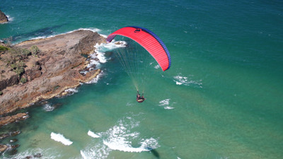 

Sports Paragliding Wall Poster Paper Print(12 inch X 18 inch, Rolled)