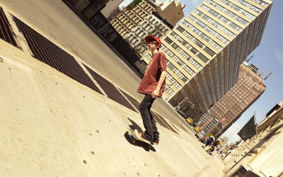 

Sports Skateboarding HD Wall Poster Paper Print(12 inch X 18 inch, Rolled)