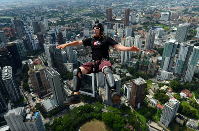 

Sports Base Jumping Wall Poster Paper Print(12 inch X 18 inch, Rolled)