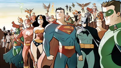 

Justice League Zatanna Martian Manhunter Flash Supergirl Wonder Woman Superman Batman Black Canary Hawkman Powergirl Green Lantern Aquaman Frameless Fine Quality Poster Fine Art Print(12 inch X 18 inch, Rolled)