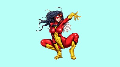 

Spider-Woman Frameless Fine Quality Poster Paper Print(12 inch X 18 inch, Rolled)