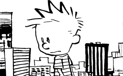 

Calvin & Hobbes Calvin Frameless Fine Quality Poster Fine Art Print(12 inch X 18 inch, Rolled)