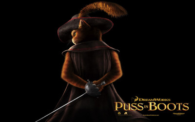 

Movie Puss In Boots HD Wallpaper Background Paper Print(12 inch X 18 inch, Rolled)