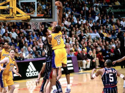 

Sports Los Angeles Lakers Basketball Kobe Bryant HD Wall Poster Paper Print(12 inch X 18 inch, Rolled)