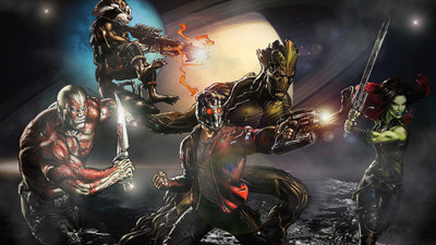 

Guardians Of The Galaxy Frameless Fine Quality Poster Paper Print(12 inch X 18 inch, Rolled)