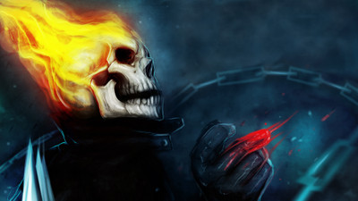 

Ghost Rider Frameless Fine Quality Poster Paper Print(12 inch X 18 inch, Rolled)