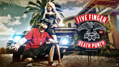 

Music Five Finger Death Punch Band (Music) United States HD Wallpaper Background Fine Art Print(12 inch X 18 inch, Rolled)