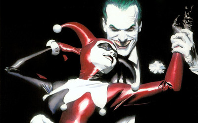 

Batman Joker Harley Quinn Frameless Fine Quality Poster Paper Print(12 inch X 18 inch, Rolled)