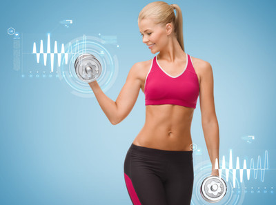 

Sports Fitness Blonde Wall Poster Paper Print(12 inch X 18 inch, Rolled)