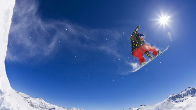 

Sports Snowboarding HD Wall Poster Paper Print(12 inch X 18 inch, Rolled)