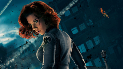 

Movie The Avengers Scarlett Johansson Black Widow Natasha Romanoff Avengers Gun HD Wallpaper Background Paper Print(12 inch X 18 inch, Rolled)