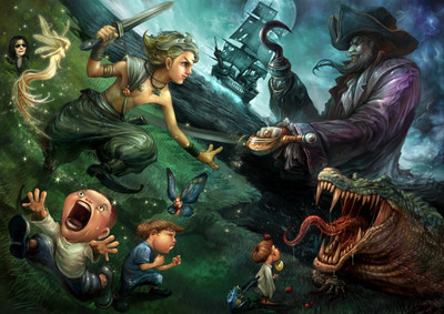 

Akhuratha Wall Poster Movie Peter Pan Paper Print(12 inch X 18 inch, Rolled)