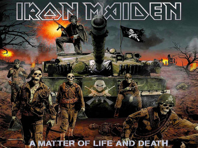 

Music Iron Maiden Band (Music) United Kingdom Wall Poster Fine Art Print(12 inch X 18 inch, Rolled)