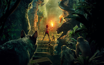 

Movie The Jungle Book (2016) HD Wallpaper Background Paper Print(12 inch X 18 inch, Rolled)