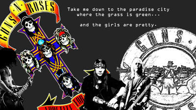 

Akhuratha Music Guns N' Roses Band (Music) United States Wall Poster Fine Art Print(12 inch X 18 inch, Rolled)
