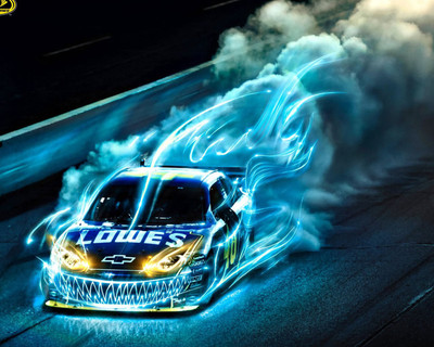 

Sports NASCAR Wall Poster Paper Print(12 inch X 18 inch, Rolled)