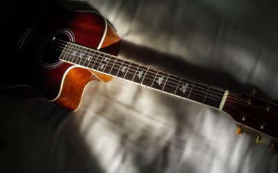 

Music Guitar HD Wallpaper Background Fine Art Print(12 inch X 18 inch, Rolled)