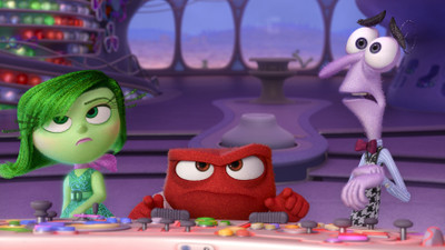 

Movie Inside Out Anger Fear Disgust HD Wallpaper Background Paper Print(12 inch X 18 inch, Rolled)