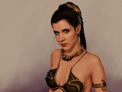 

Movie Star Wars Princess Leia HD Wallpaper Background Paper Print(12 inch X 18 inch, Rolled)