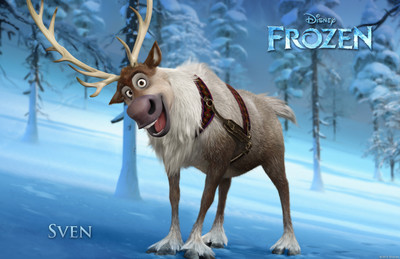 

Movie Frozen Sven HD Wallpaper Background Paper Print(12 inch X 18 inch, Rolled)