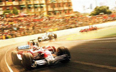 

Sports F1 Racing HD Wall Poster Paper Print(12 inch X 18 inch, Rolled)