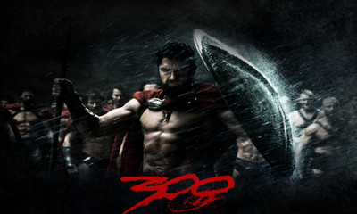 

Akhuratha Poster Movie 300 Spartan Warrior Spartacus Gerard Butler HD Wallpaper Background Fine Art Print(12 inch X 18 inch, Rolled)