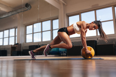

Sports Fitness Woman Brunette HD Wall Poster Paper Print(12 inch X 18 inch, Rolled)