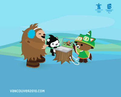 

Sports Winter Olympics Vancouver 2010 Quatchi Miga Sumi Text Winter Olympics Vancouver Wall Poster Paper Print(12 inch X 18 inch, Rolled)