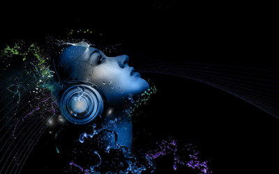 

Akhuratha Music Headphones Wall Poster Fine Art Print(12 inch X 18 inch, Rolled)