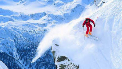 

Sports Skiing Wall Poster Paper Print(12 inch X 18 inch, Rolled)