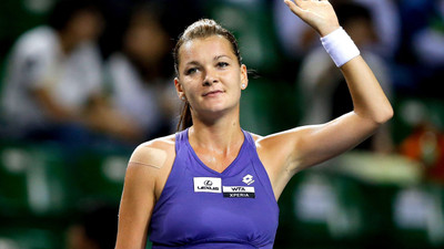 

Sports Agnieszka Radwanska Tennis Sport Polish Wall Poster Paper Print(12 inch X 18 inch, Rolled)