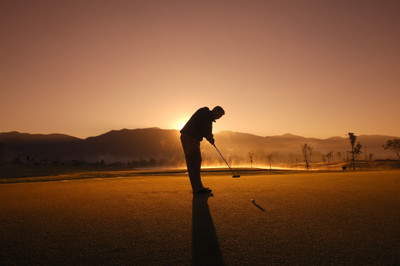 

Sports Golf Sunset Silhouette Sport Golf Club Man Golfer Golf Course HD Wall Poster Paper Print(12 inch X 18 inch, Rolled)
