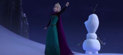 

Movie Frozen Elsa Olaf HD Wallpaper Background Paper Print(12 inch X 18 inch, Rolled)