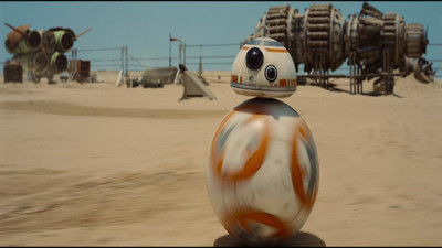 Movie Star Wars Episode VII: The Force Awakens Star Wars Sci Fi Robot Droid BB-8 HD Wallpaper Background Paper Print(12 inch X 18 inch, Rolled)