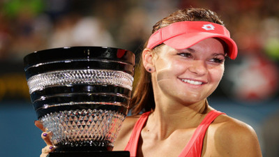

Sports Agnieszka Radwanska Tennis Sport Polish HD Wall Poster Paper Print(12 inch X 18 inch, Rolled)