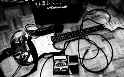 

Music Guitar HD Wallpaper Background Fine Art Print(12 inch X 18 inch, Rolled)