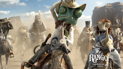 

Akhuratha Poster Movie Rango Johnny Depp HD Wallpaper Background Fine Art Print(12 inch X 18 inch, Rolled)