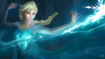 

Movie Frozen Elsa HD Wallpaper Background Paper Print(12 inch X 18 inch, Rolled)