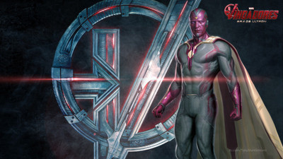 

Movie Avengers: Age Of Ultron The Avengers Vision HD Wallpaper Background Paper Print(12 inch X 18 inch, Rolled)