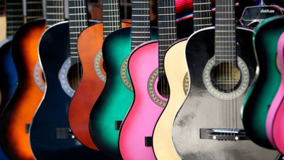 

Music Guitar HD Wallpaper Background Fine Art Print(12 inch X 18 inch, Rolled)