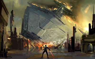 

Movie Star Wars Star Destroyer HD Wallpaper Background Paper Print(12 inch X 18 inch, Rolled)