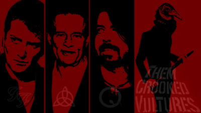 

Music Them Crooked Vultures Band (Music) United States Wall Poster Fine Art Print(12 inch X 18 inch, Rolled)