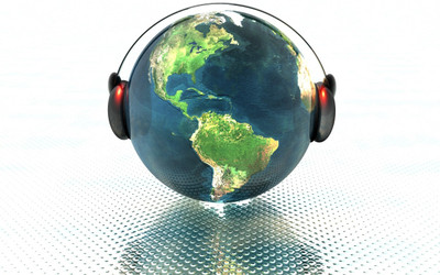 

Music Headphones HD Wallpaper Background Fine Art Print(12 inch X 18 inch, Rolled)