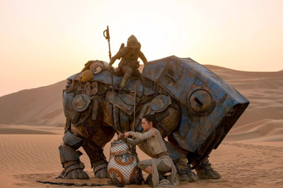 

Movie Star Wars Episode VII: The Force Awakens Daisy Ridley Star Wars Rey BB-8 HD Wallpaper Background Paper Print(12 inch X 18 inch, Rolled)