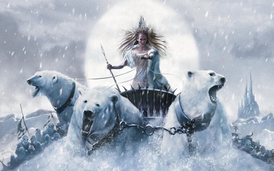 

Movie The Chronicles Of Narnia: The Lion, The Witch And Polar Bear Fantasy HD Wallpaper Background Paper Print(12 inch X 18 inch, Rolled)