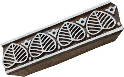 skart wooden printing block Border72 Printing Blocks(Pack of 1)
