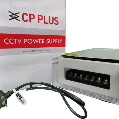 

Cp Plus 4 CHANNEL POWER SUPPLY 12 Watts PSU(White)