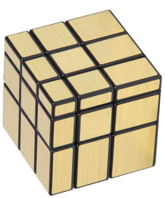 

PTCMart Golden Mirror Rubik Magic Cube 3X3 Size (1 Pieces)(1 Pieces)