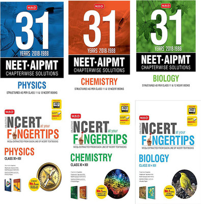 Mtg Fingertip Pcb And Neet 31 Years Pcb Combo Set Of 6 Books(Paperback, MTG)